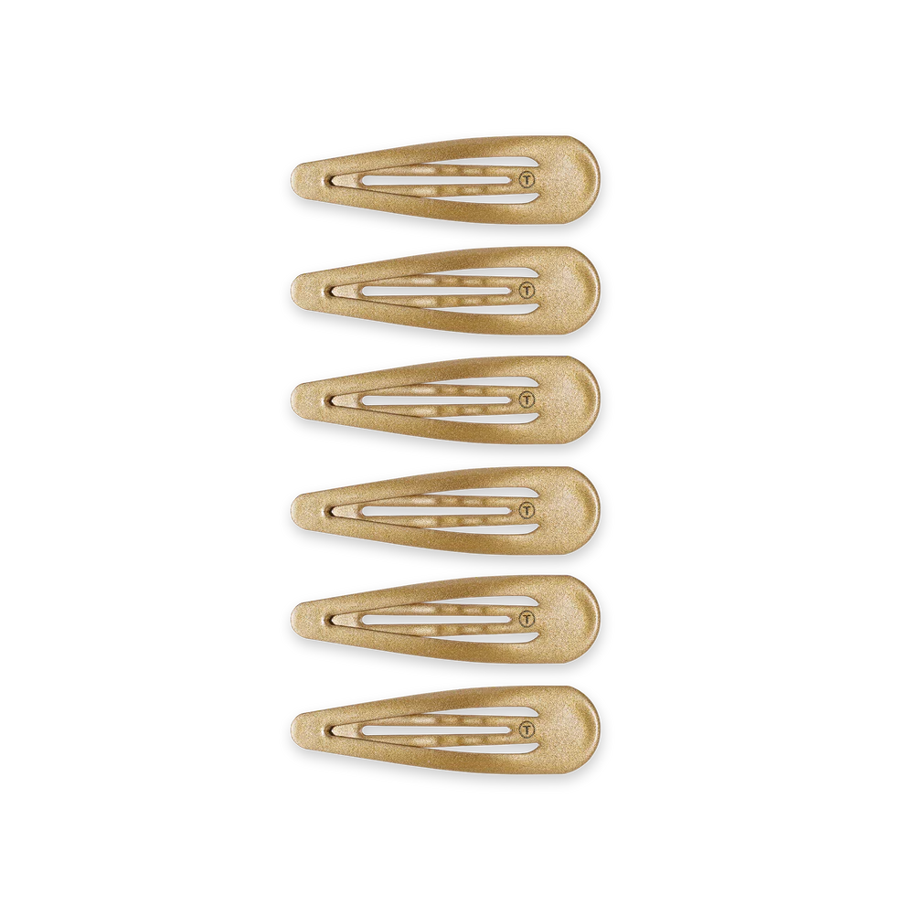 Gold Snap Clip (6Ct)