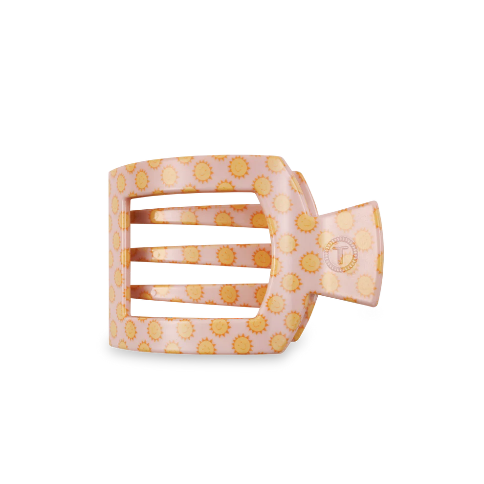 Sunny Days Flat Square Hair Clip