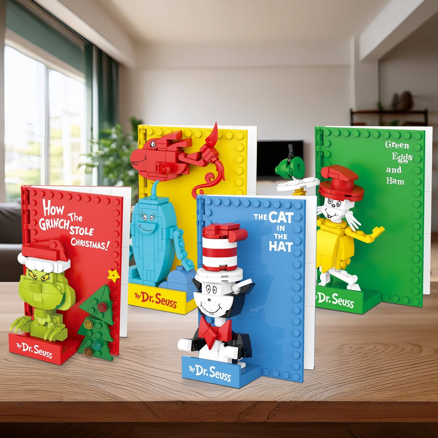 Grinch Stole Christmas 3D Book Building Set 133pc