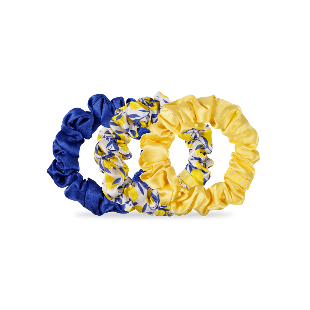 Limoncello Silk Scrunchies