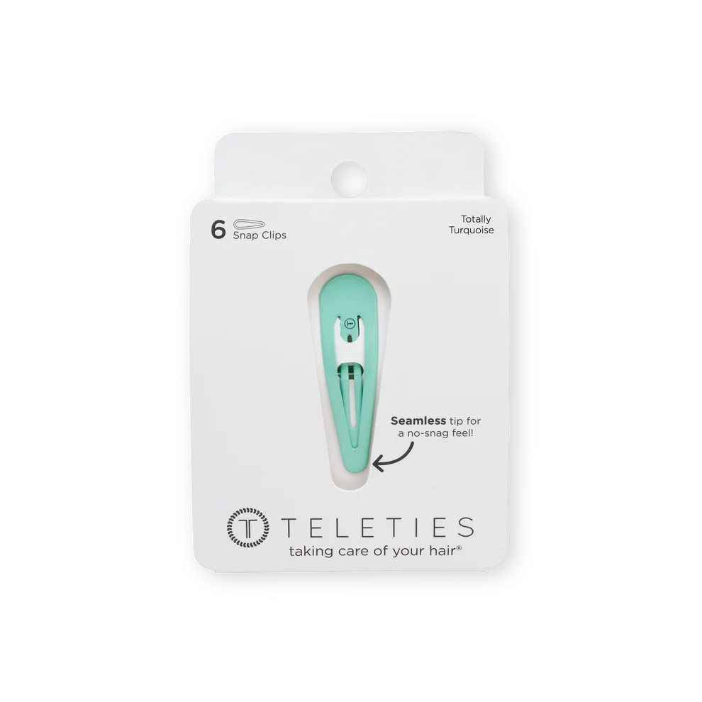 Totally Turquoise Snap Clips