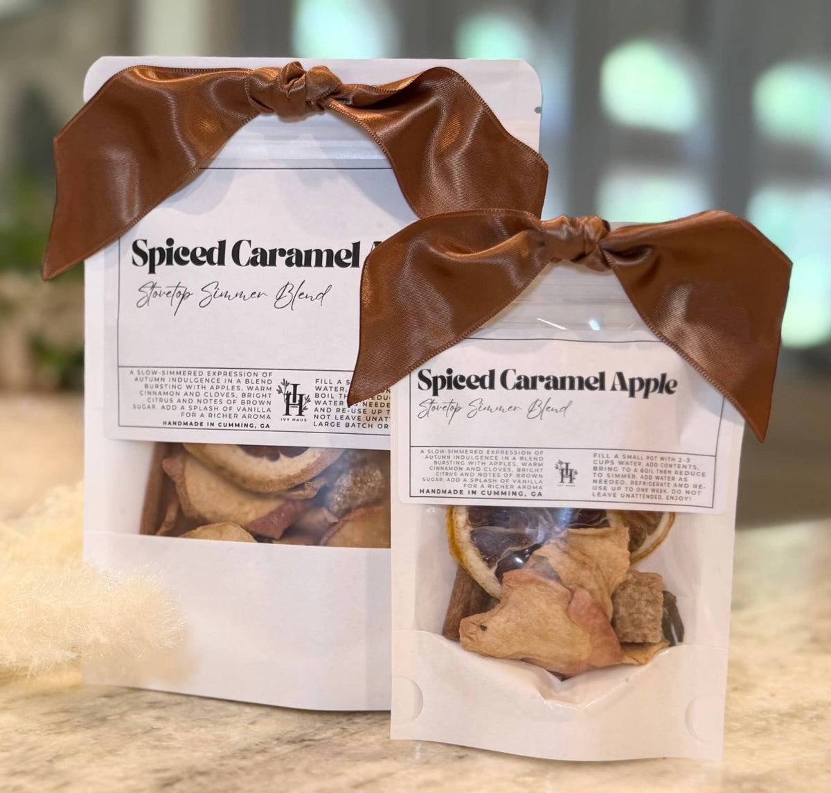Spiced Caramel Apple Stovetop Simmer Blend Potpourri | Small