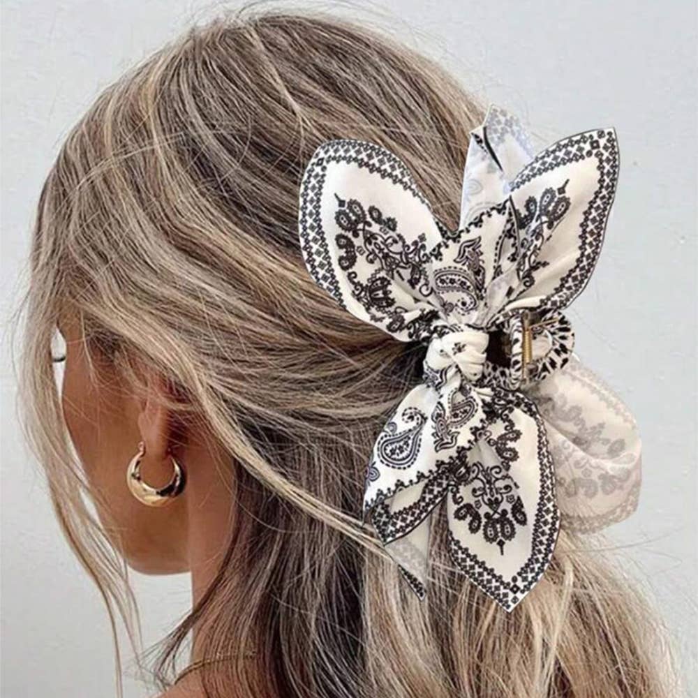 Bandana Hair Clip