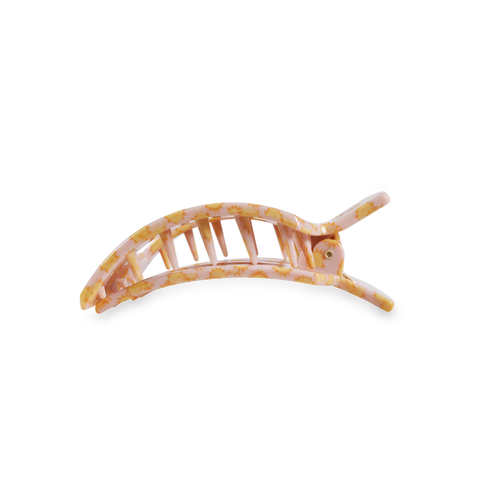 Sunny Days Flat Square Hair Clip