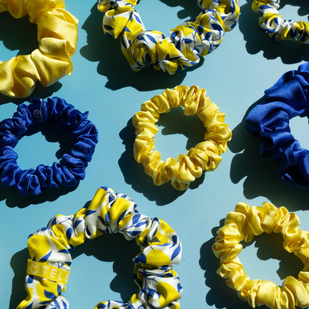 Limoncello Silk Scrunchies