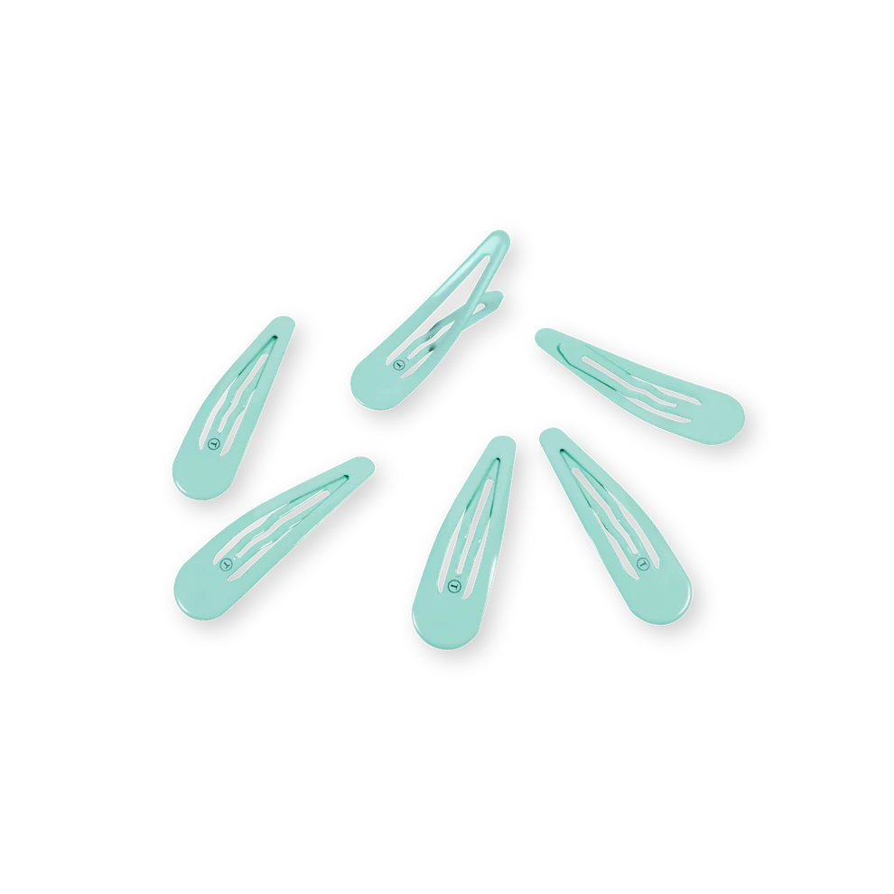 Totally Turquoise Snap Clips