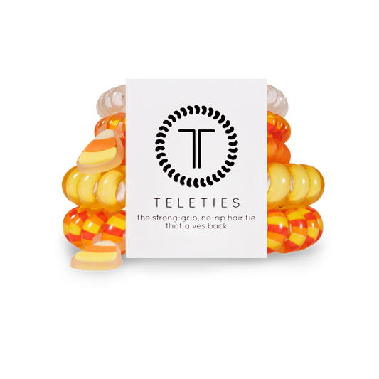 Spiral Hair Coils | Mixed Set | Candy Corn