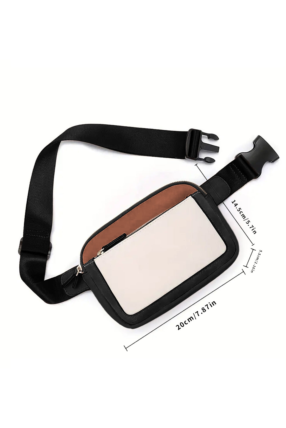 Color Block Crossbody Bag