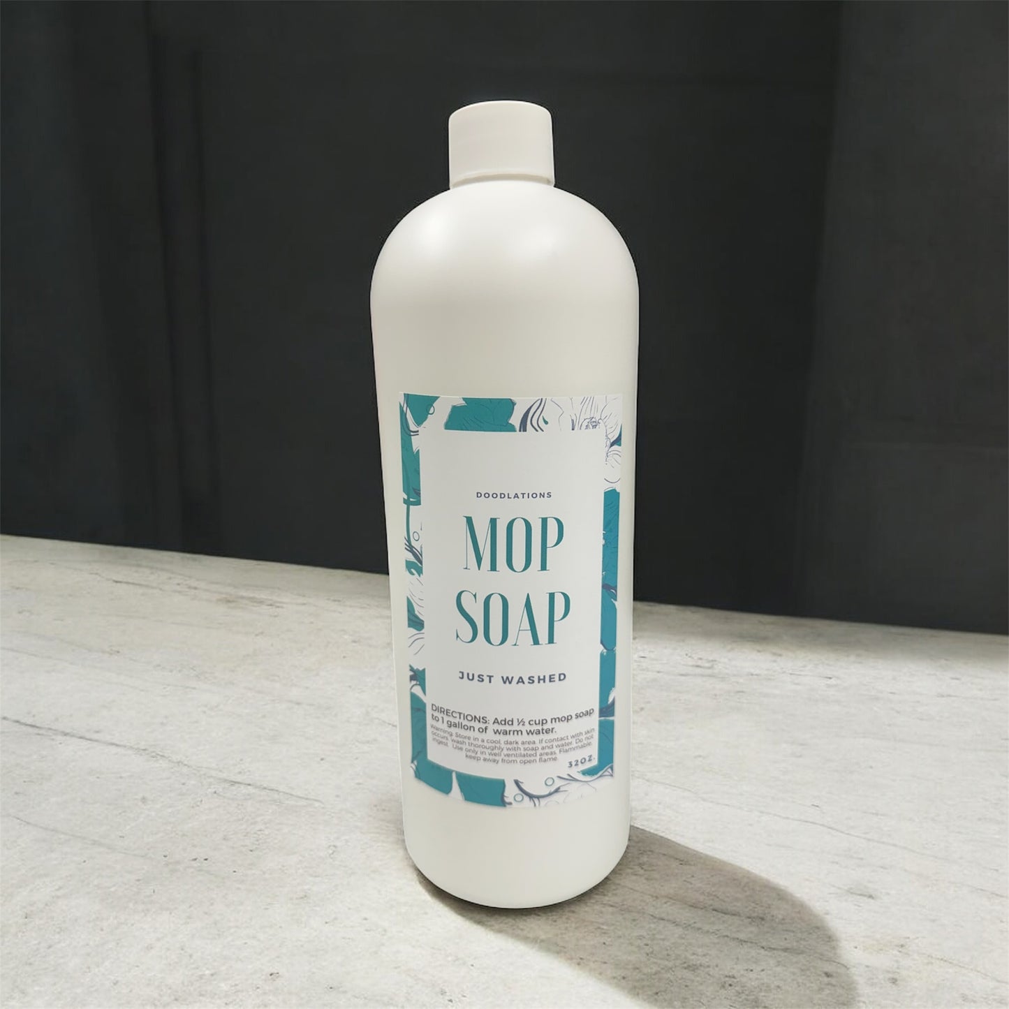 Doodlations Concentrated Mop Soap - Just Washed