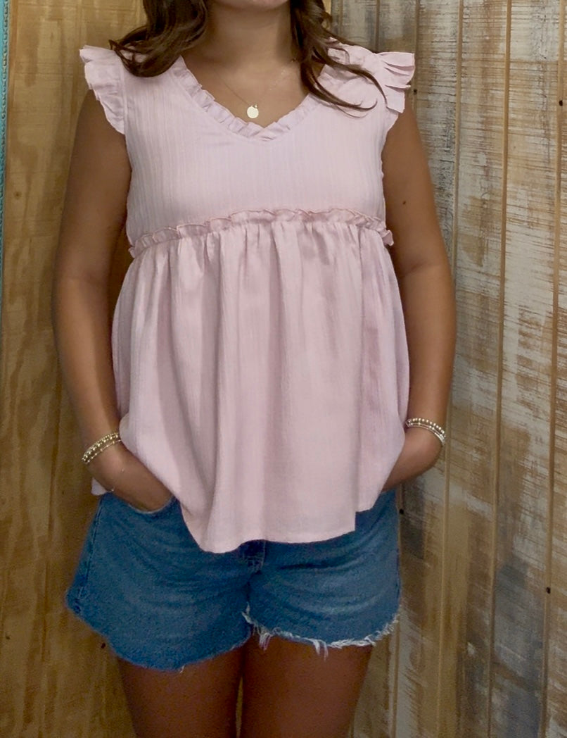 pink shirt