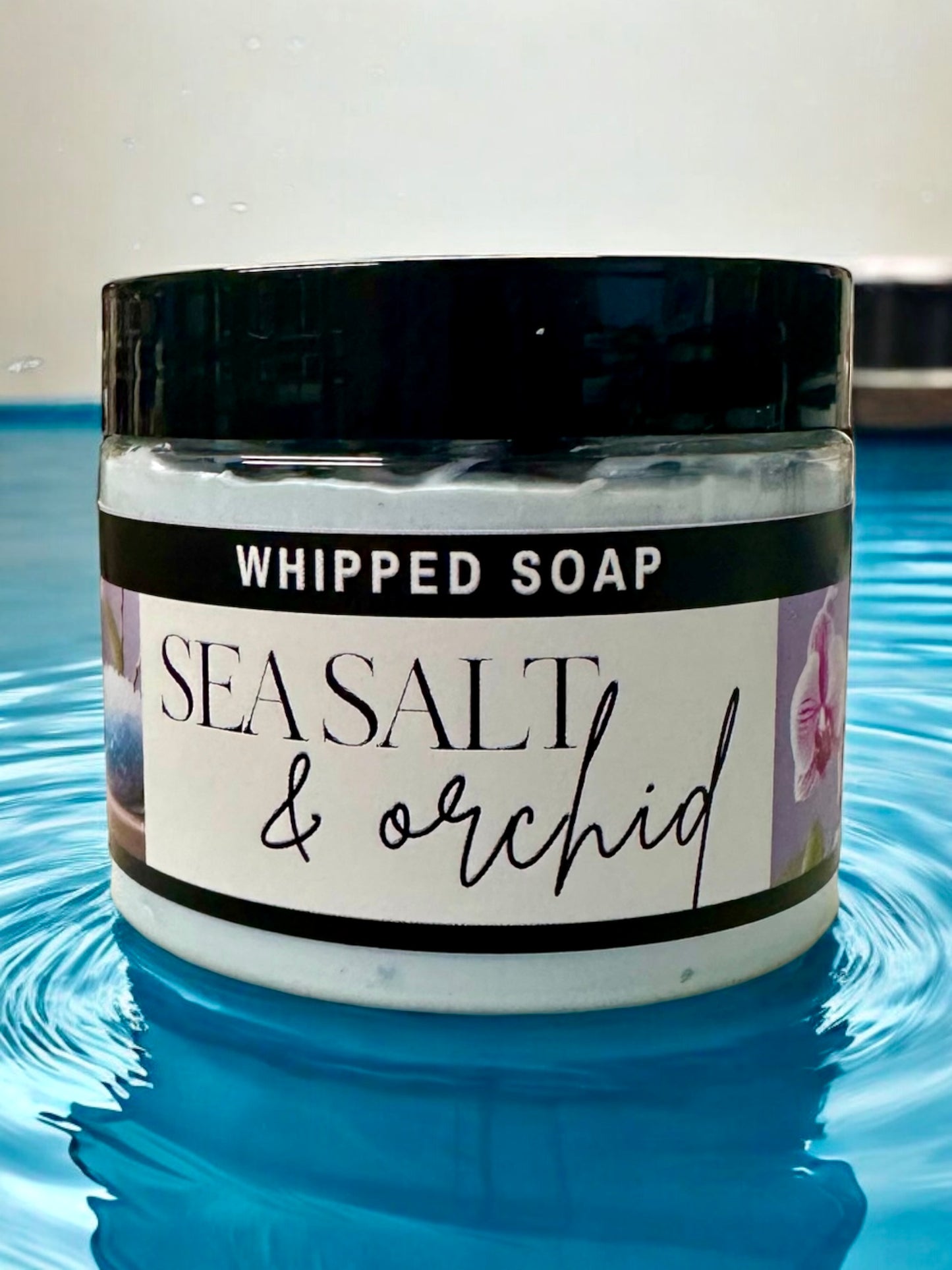 Sea Salt & Orchid Whipped Soap