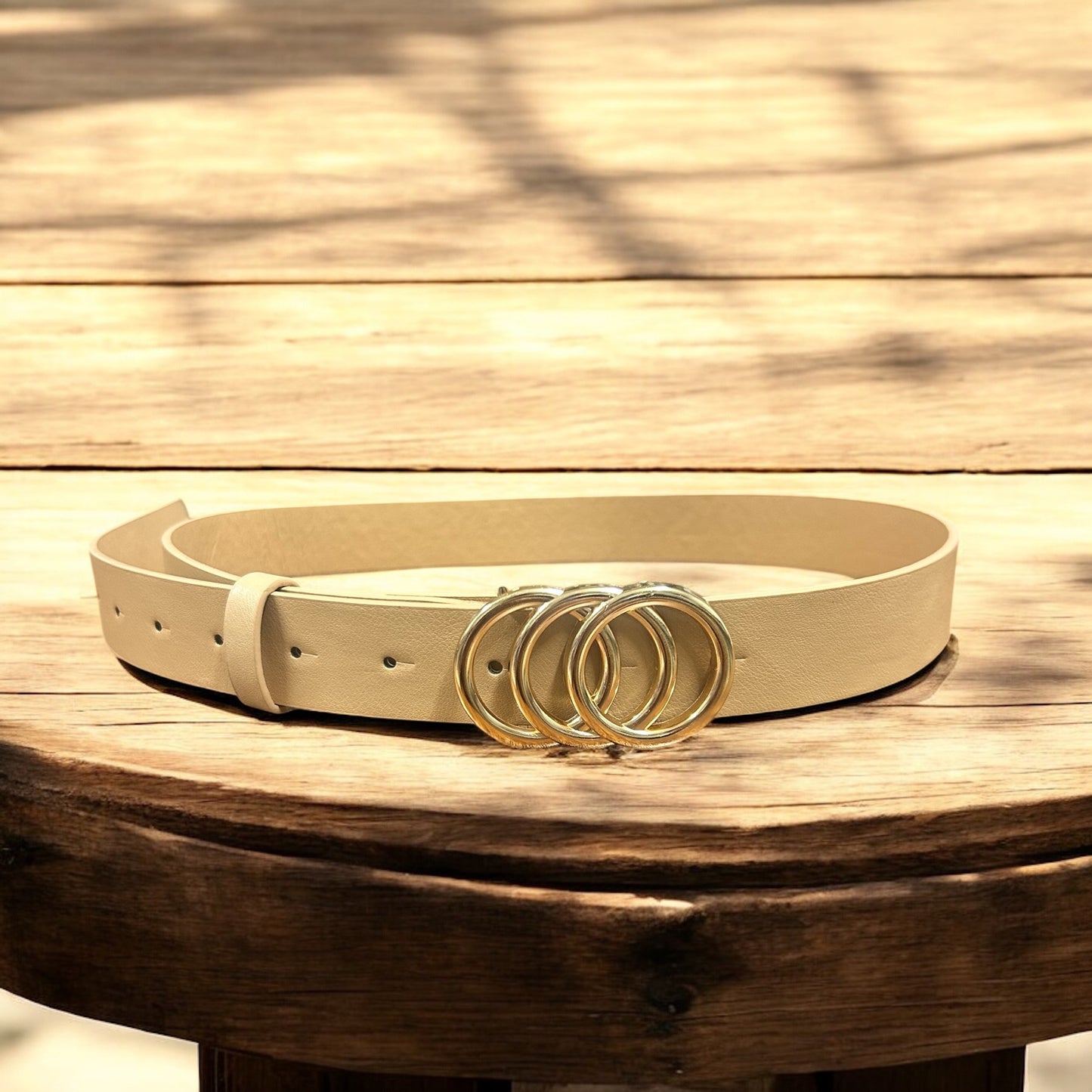 Tri-circle Fashion Belt