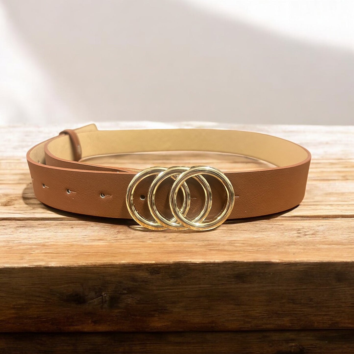 Tri-circle Fashion Belt