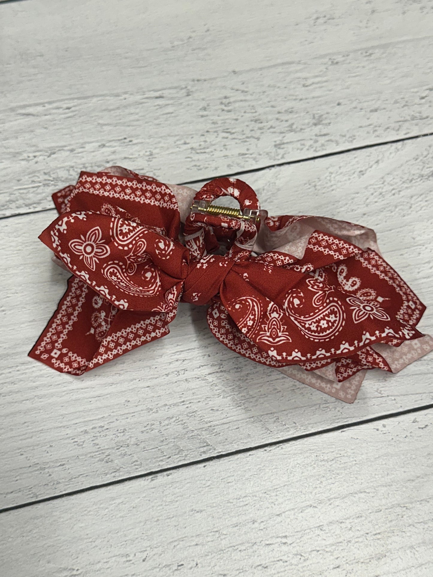 Bandana Hair Clip