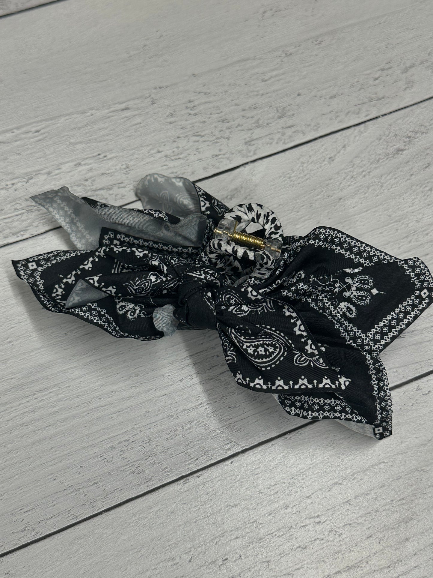 Bandana Hair Clip