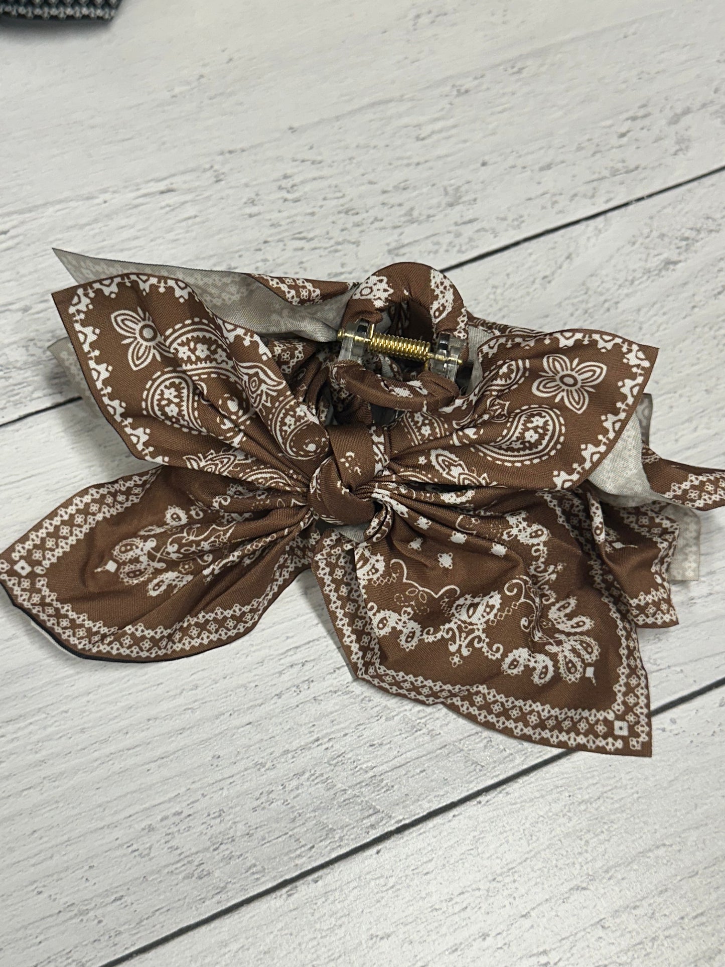 Bandana Hair Clip