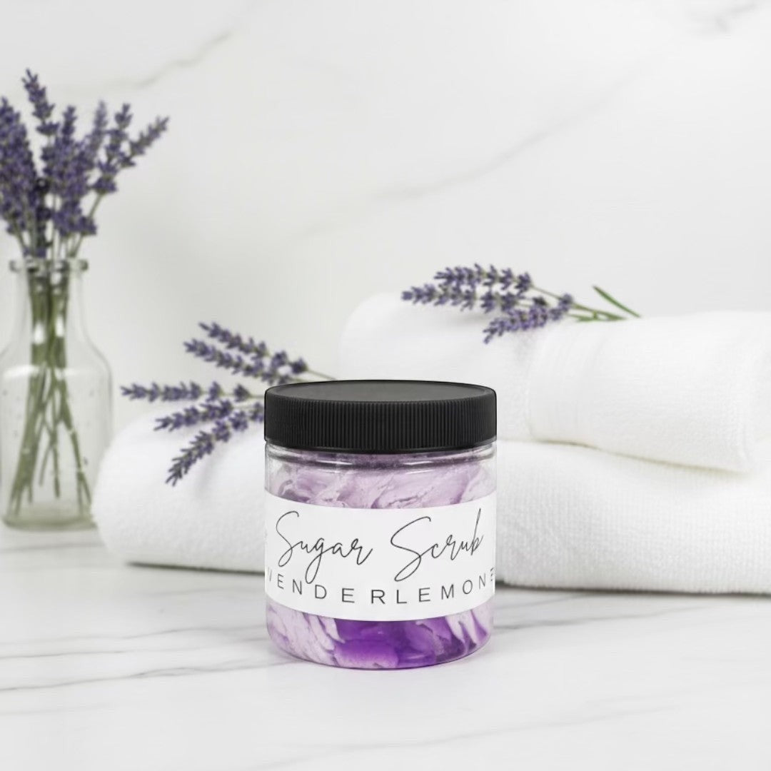 Lavender & Lemon Sugar Scrub