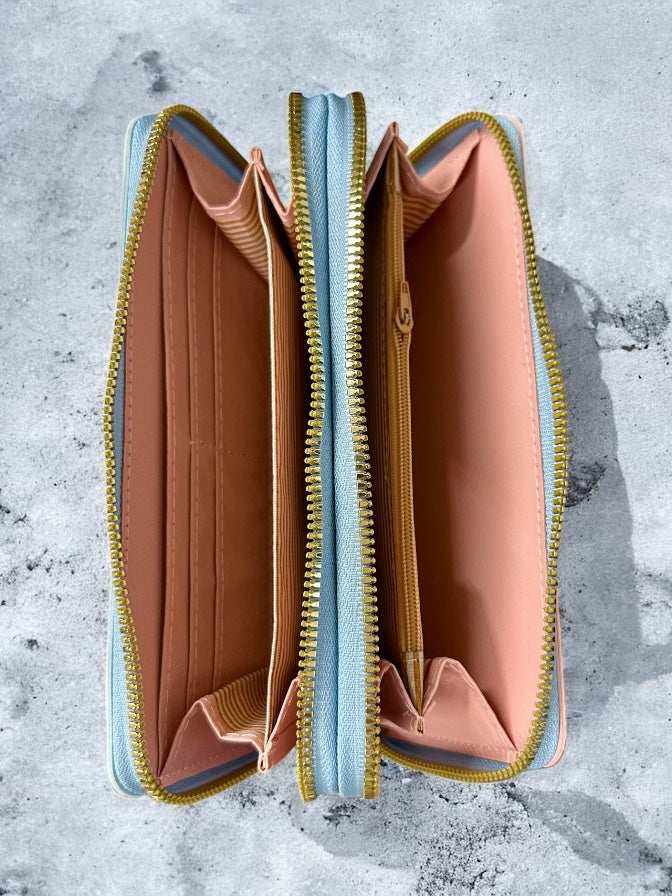 Colorblock Wallet