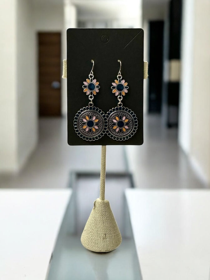 Flower Drop Earrings