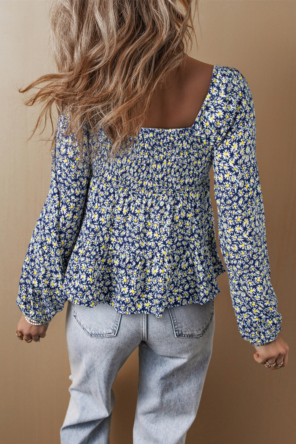 The Eve - Boho Floral Blouse