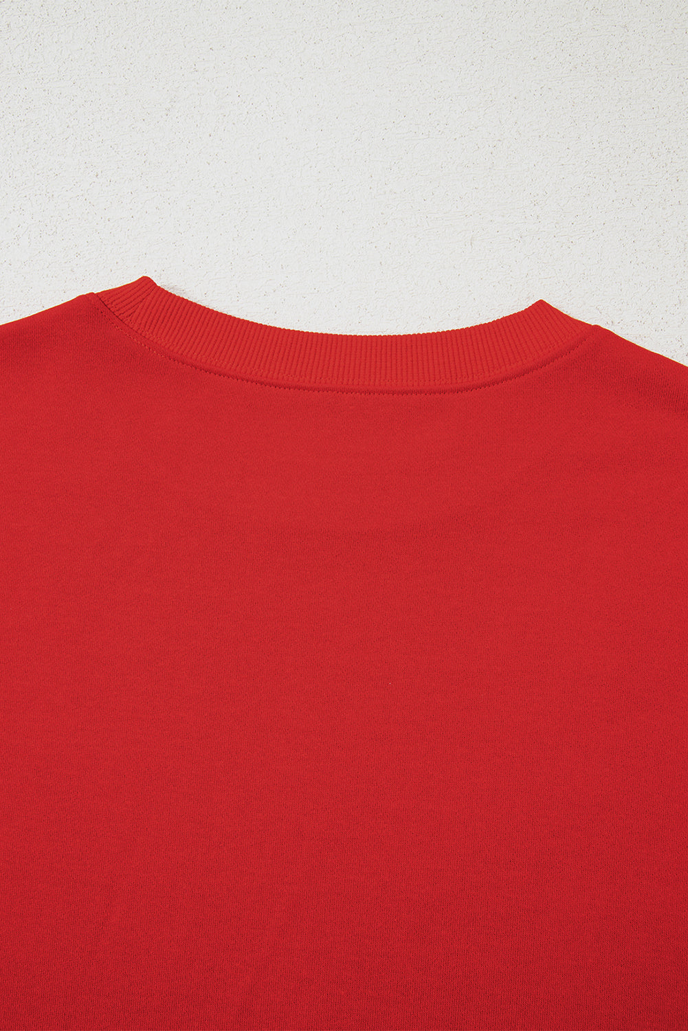 The Millie - Red Striped Sleeve Sweatshirt