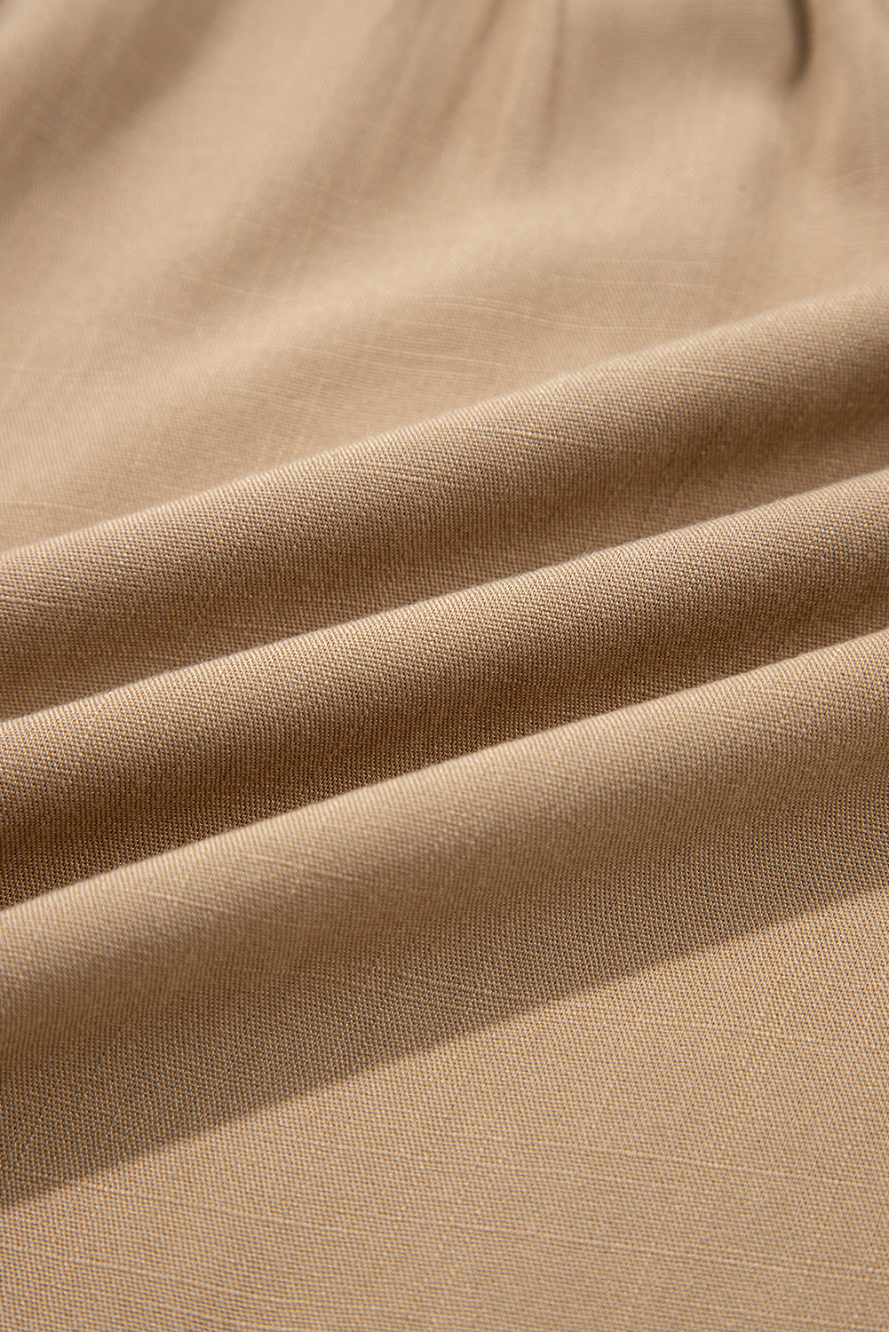 The Autumn - Waffle Button Up Frayed Hem Shirt