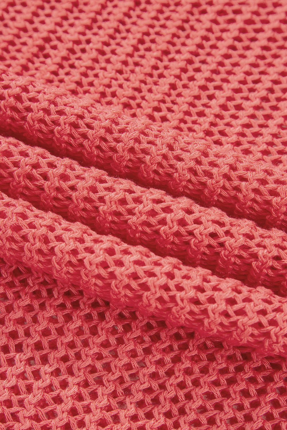 Close-up of pink textured fabric