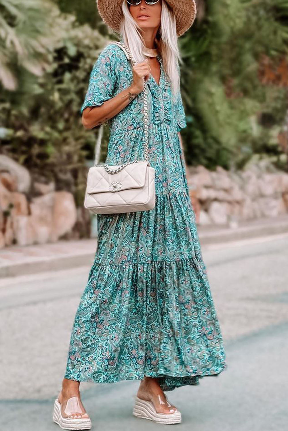 The Dani - Paisley Print Boho