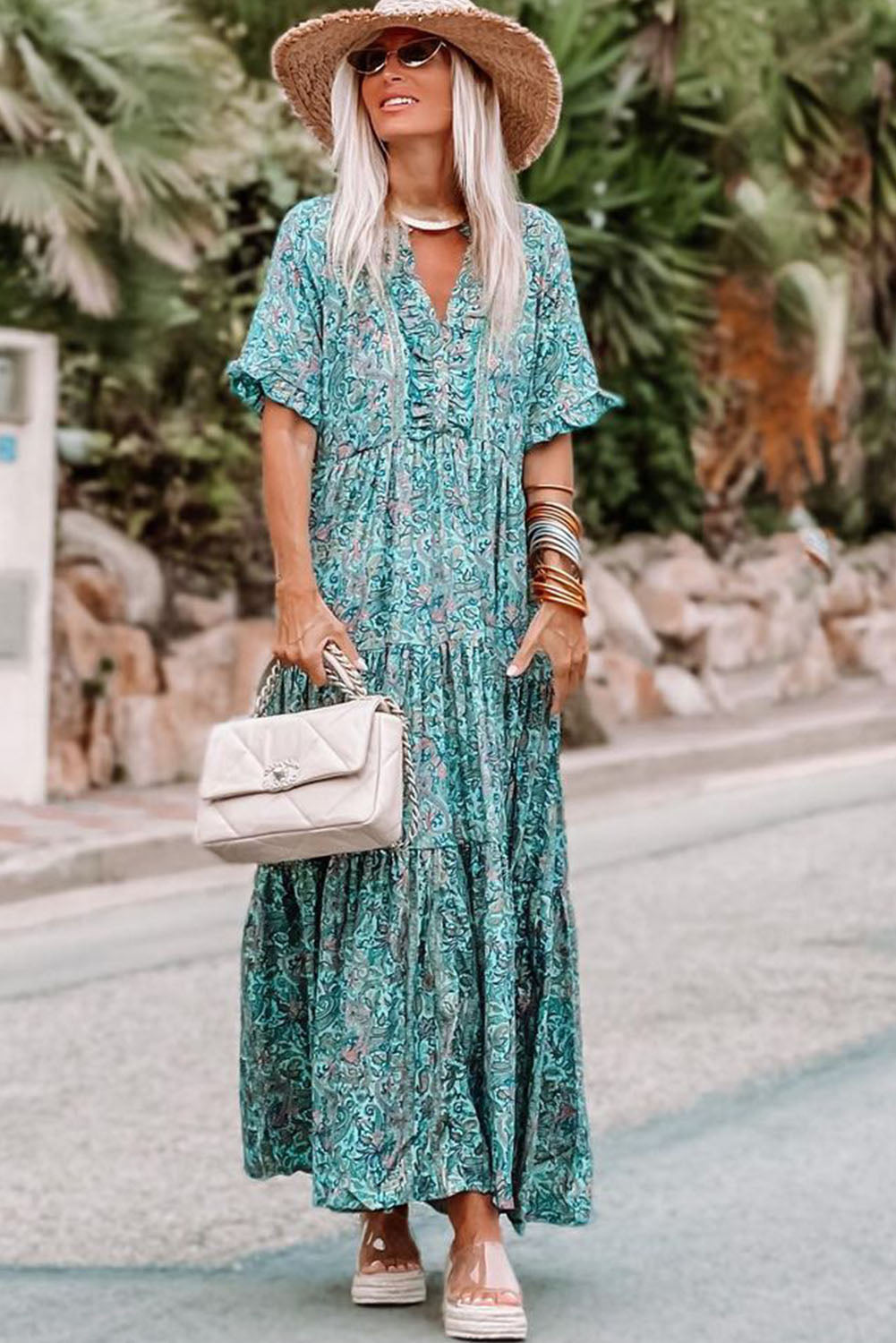 The Dani - Paisley Print Boho