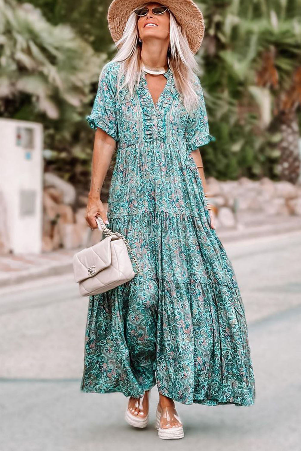 The Dani - Paisley Print Boho