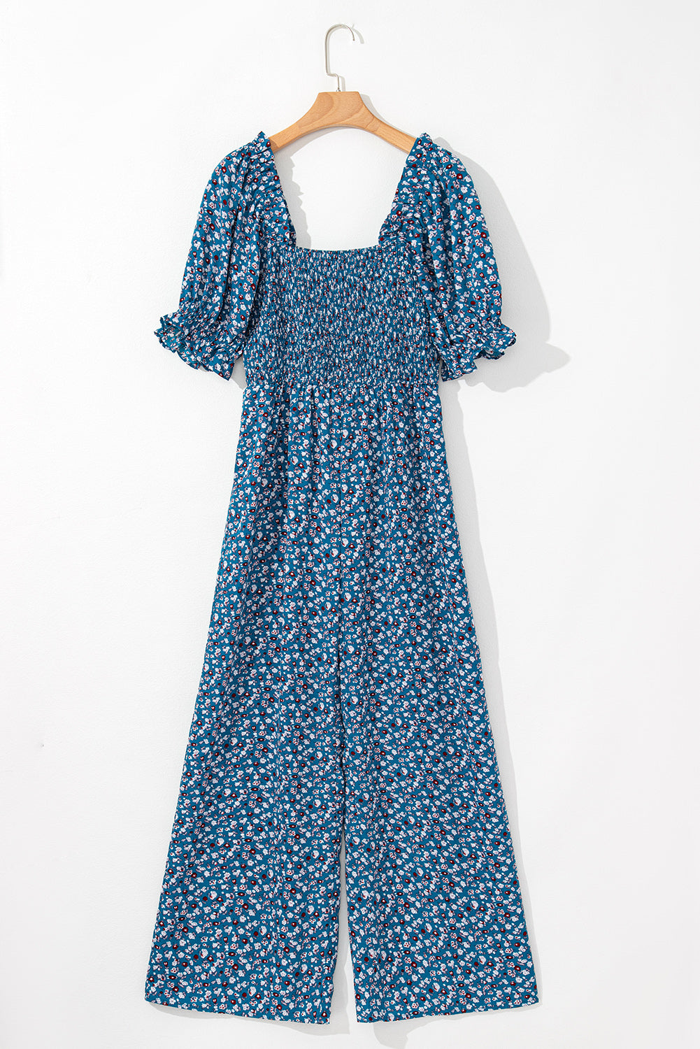 The Gia - Boho Floral Jumpsuit