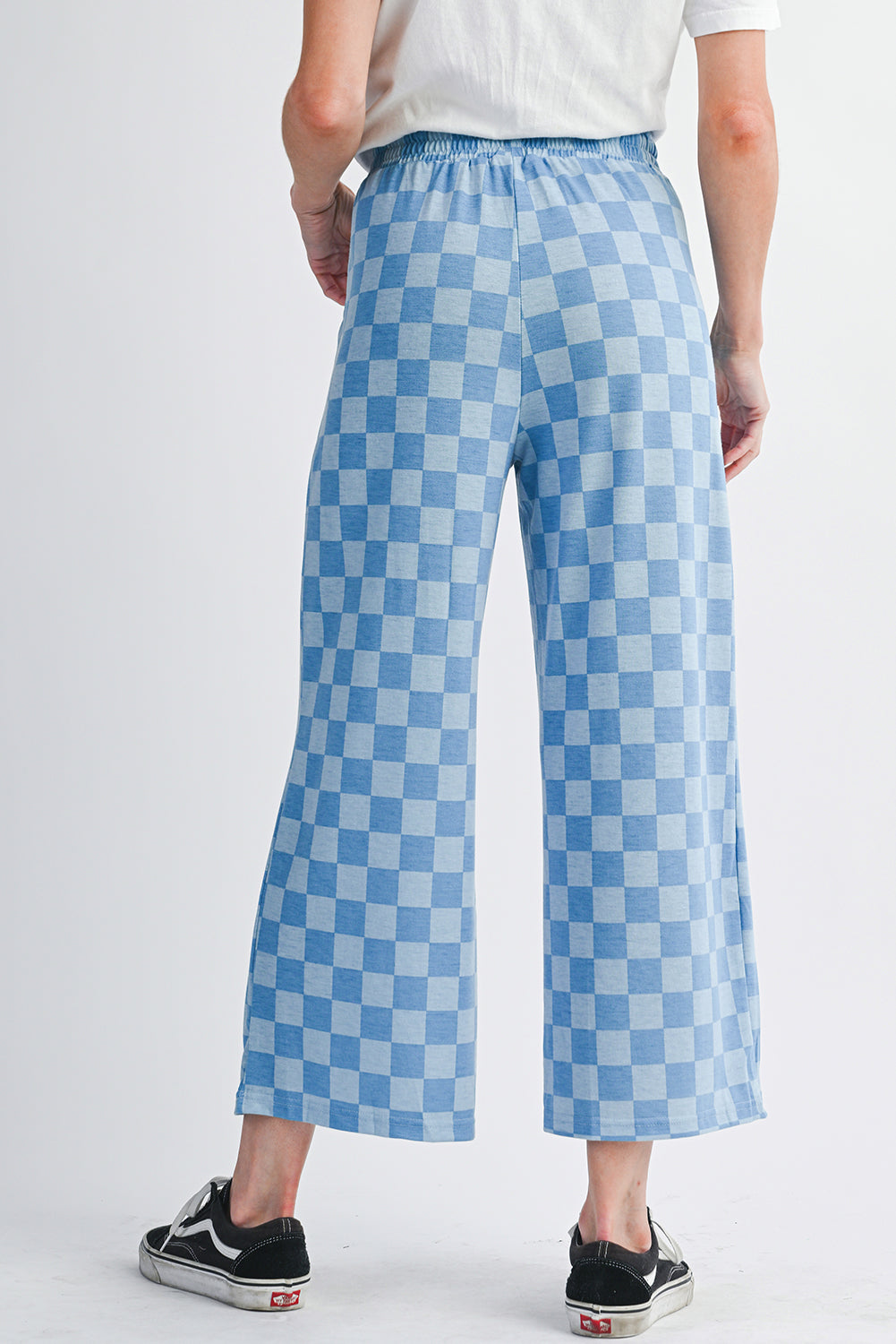 Blue Checkered Pants