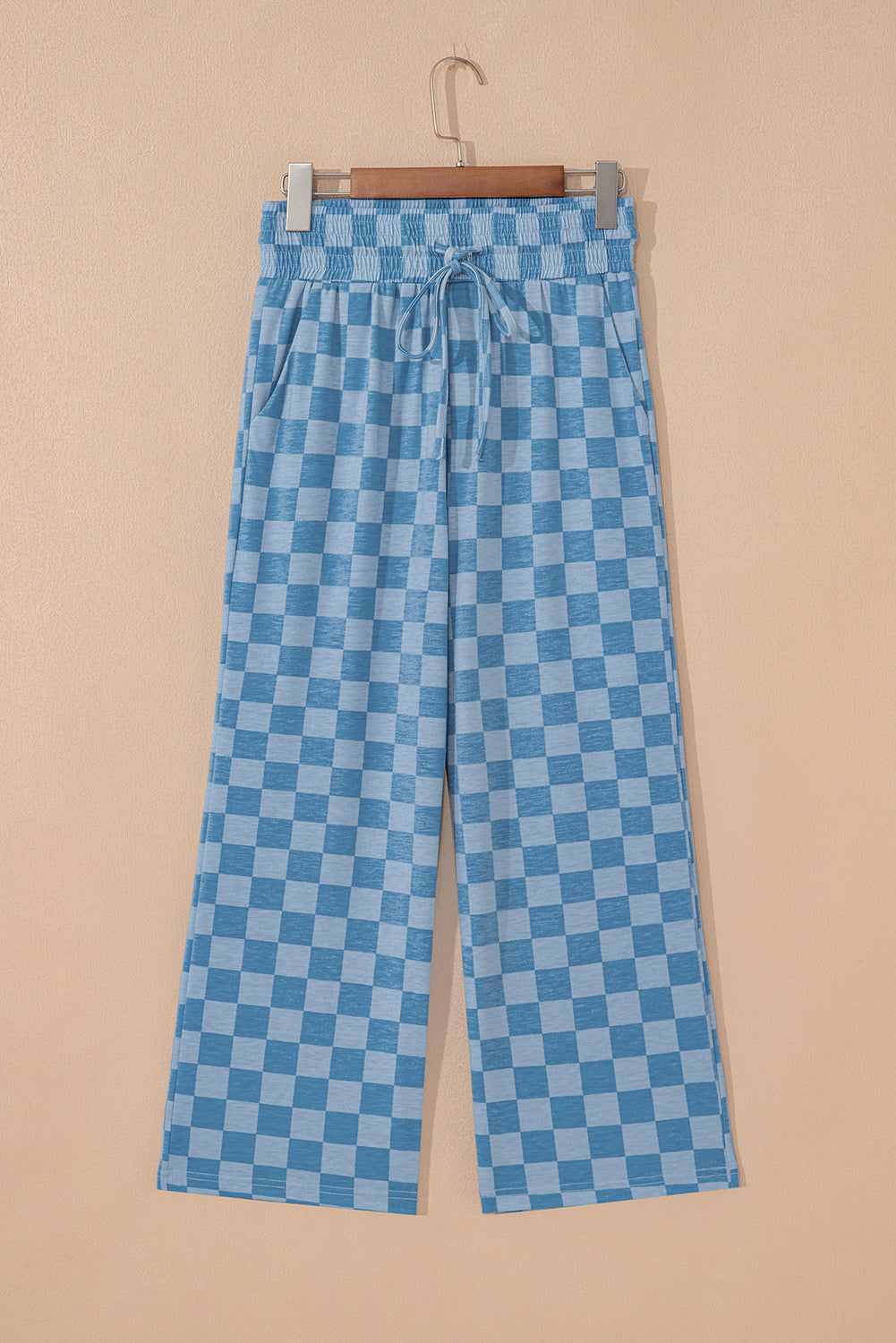 Blue Checkered Pants