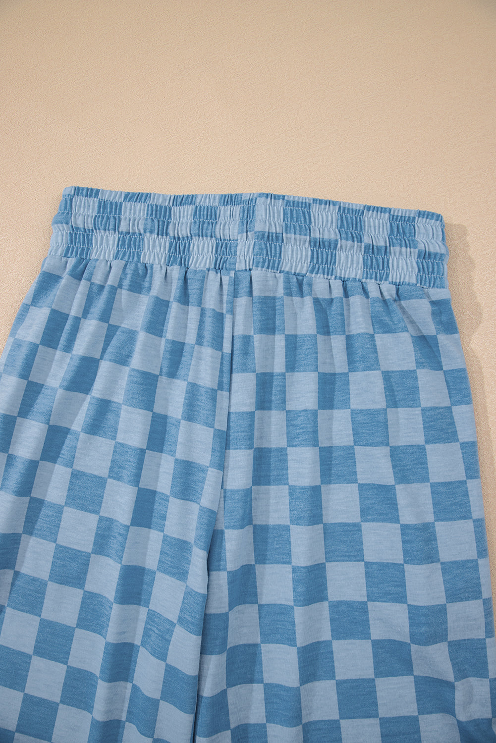 Blue Checkered Pants