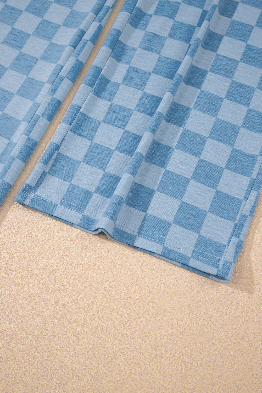 Blue Checkered Pants