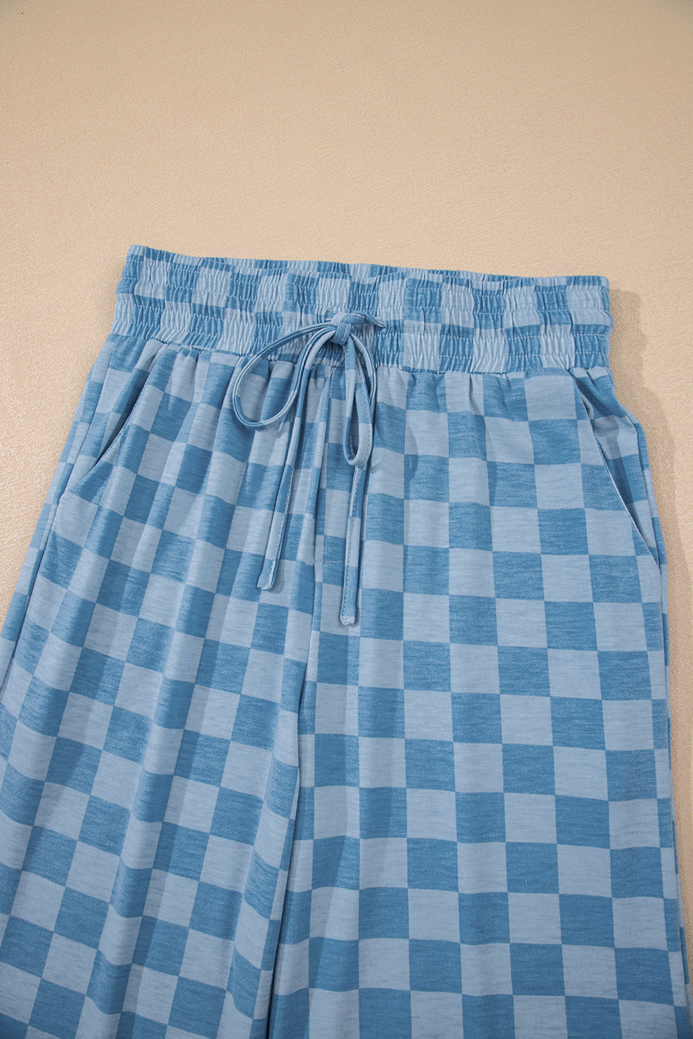 Blue Checkered Pants