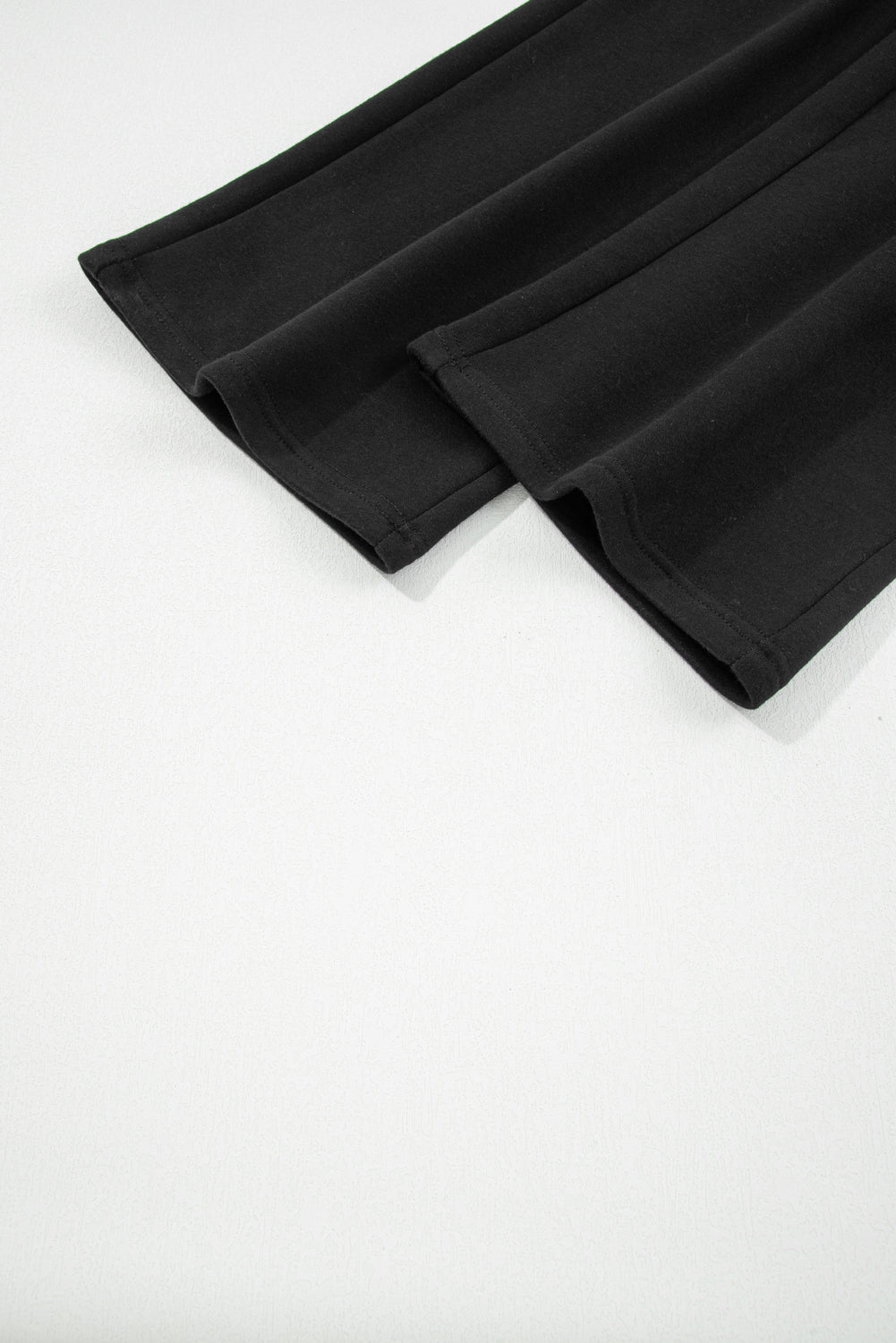 Black Leopard Drawstring Fleece Pants