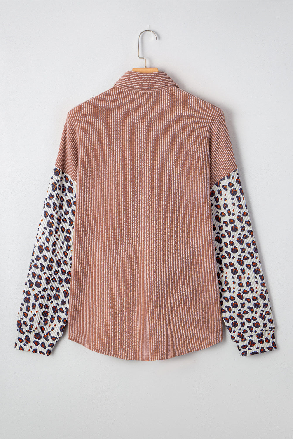 The Elizabeth - Leopard Ribbed Shacket