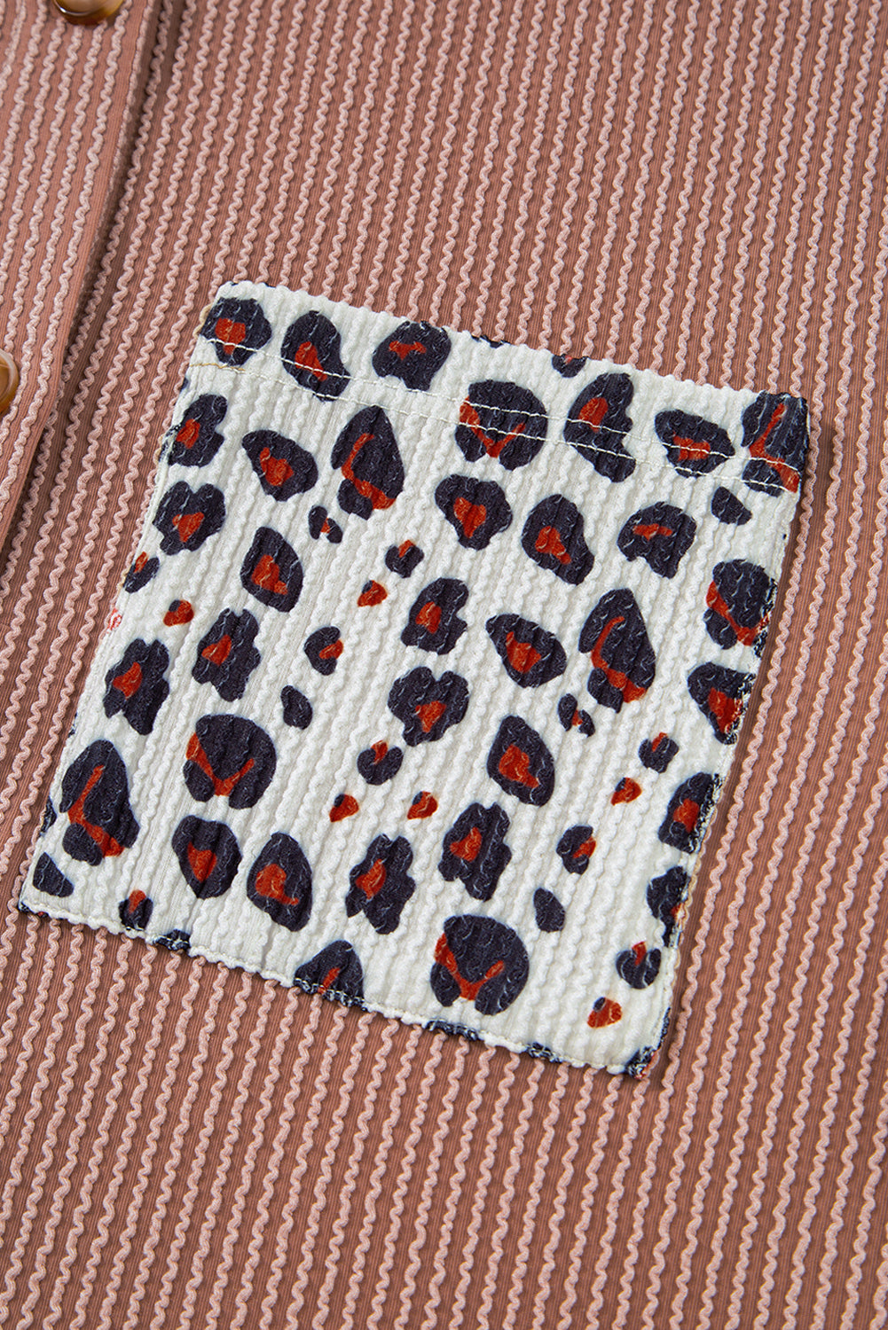 The Elizabeth - Leopard Ribbed Shacket