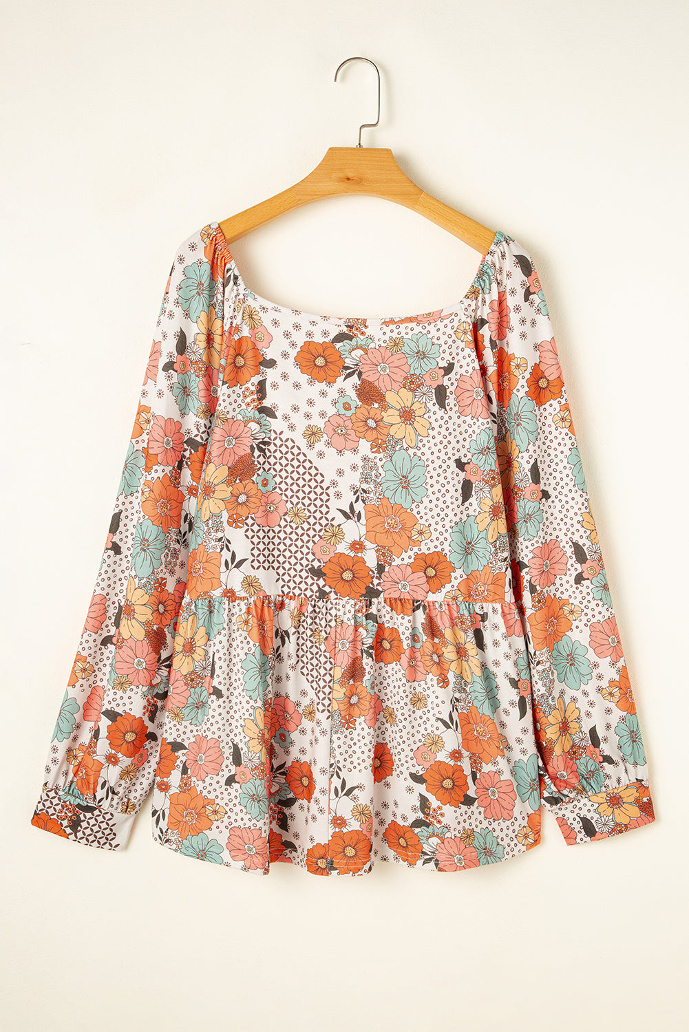 The Caroline - Flower Print Blouse