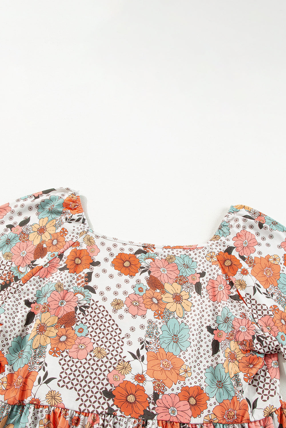 The Caroline - Flower Print Blouse