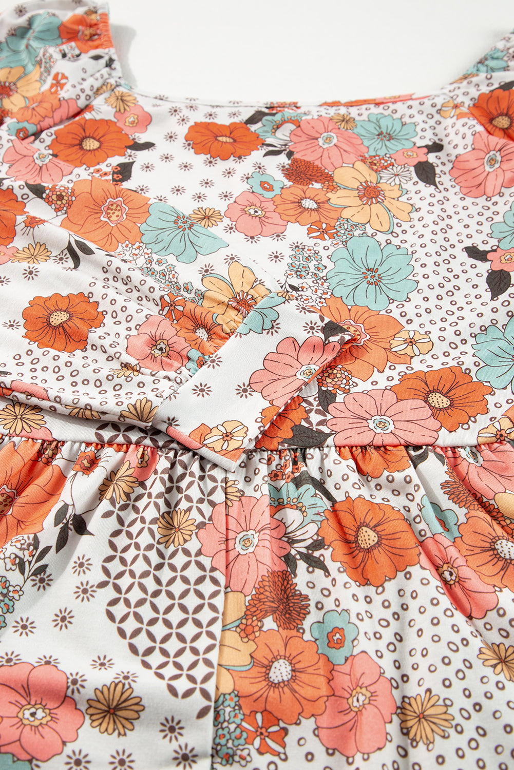 The Caroline - Flower Print Blouse