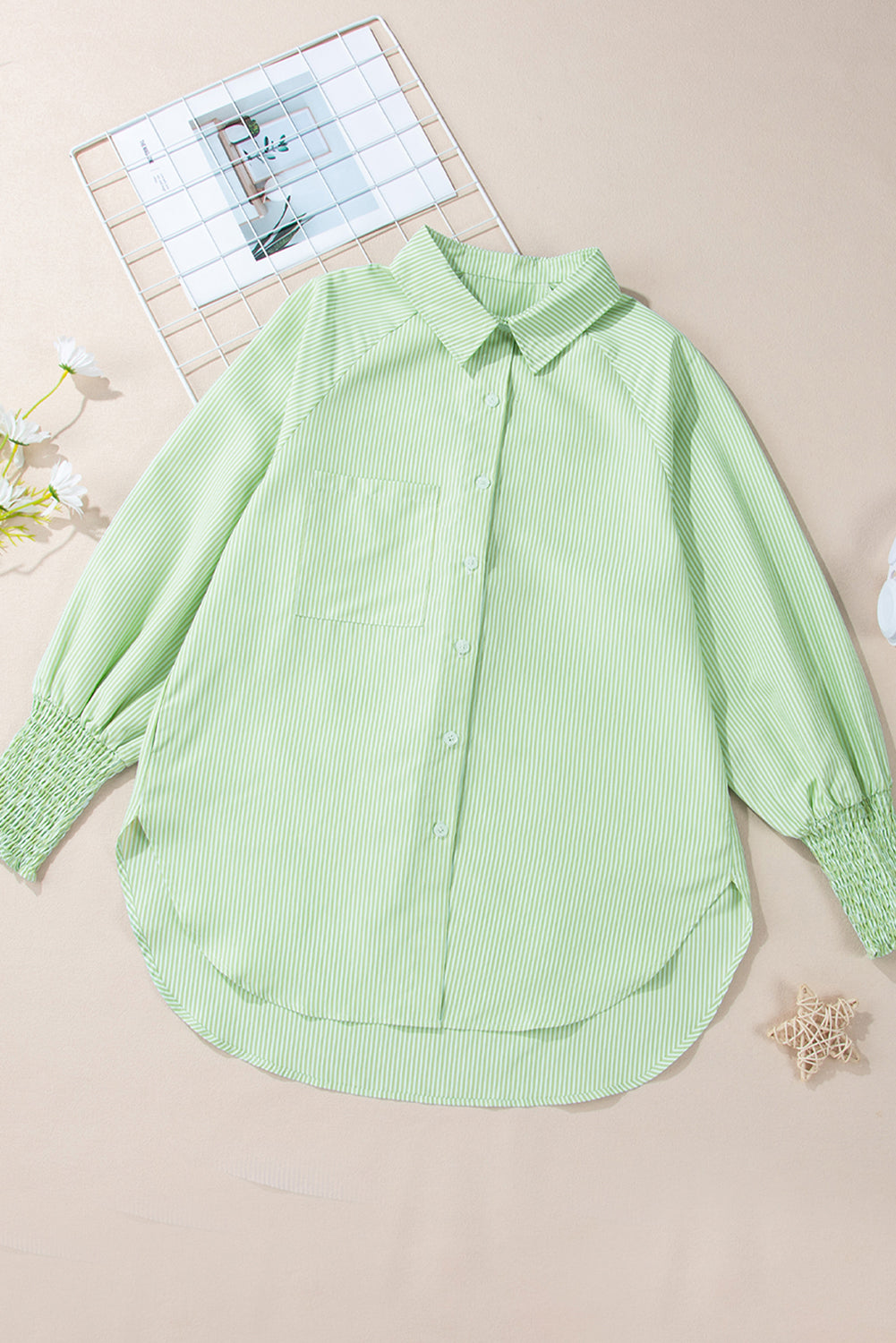 The Charlotte - Striped Button Up Shirt