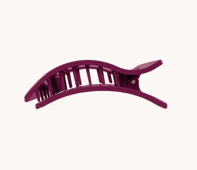 Teleties Mulberry Flat Rectangle Hair Clip Hair Clips