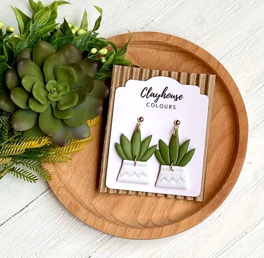 Plant Earrings - Doodlations Coffee Bar & Boutique