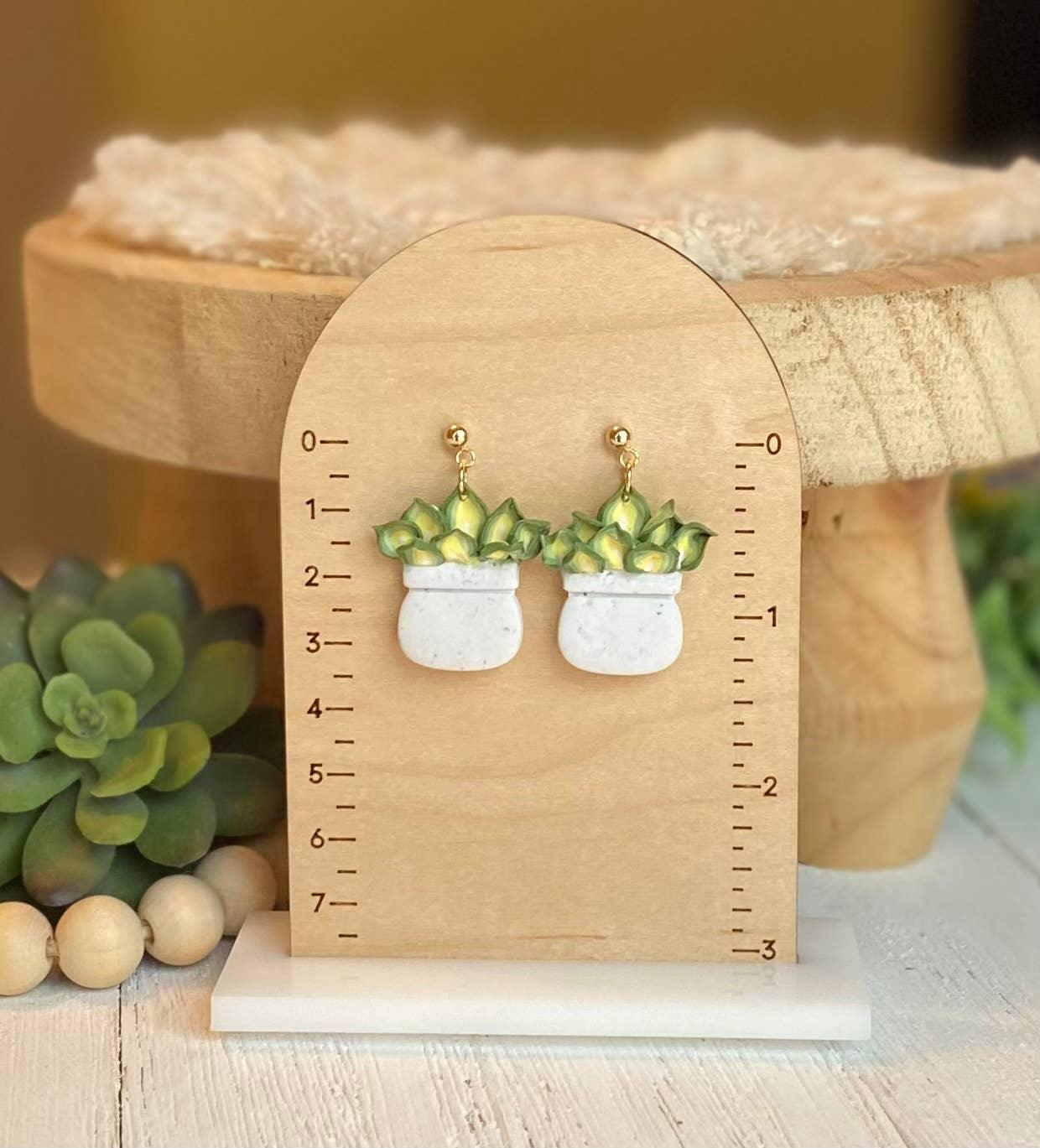 Plant Earrings - Doodlations Coffee Bar & Boutique