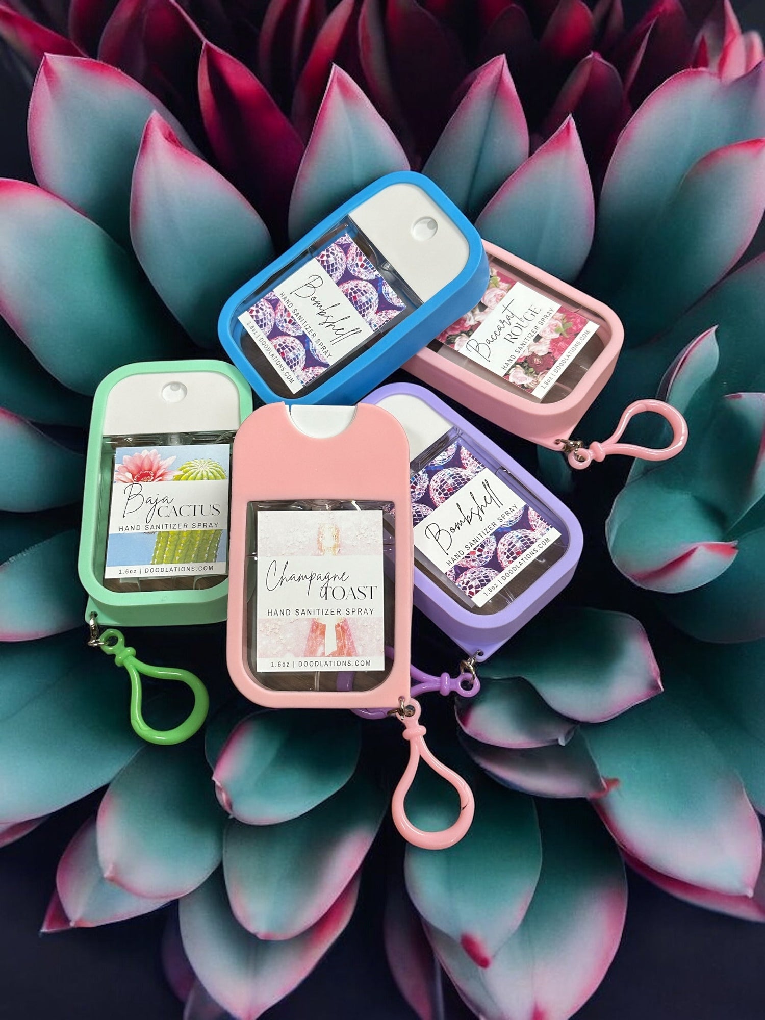 Hand Sanitizers and Cases