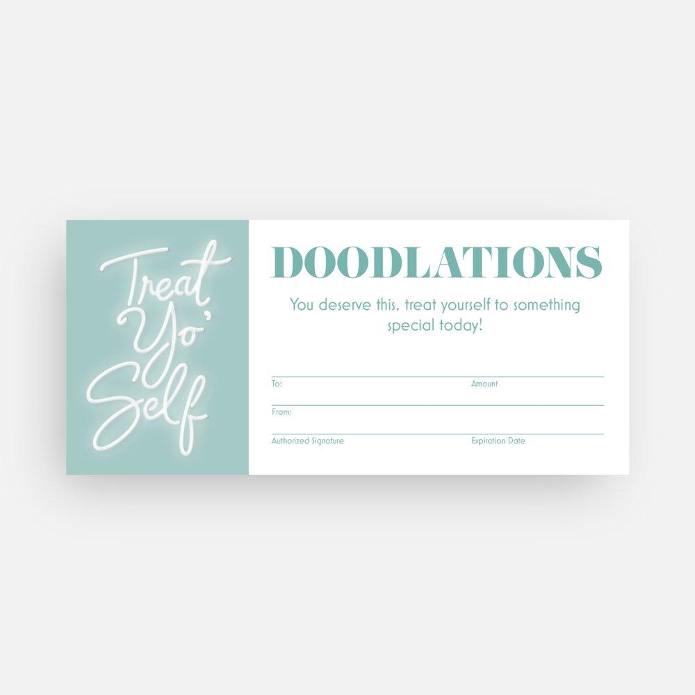 Gift Cards - Doodlations Coffee Bar & Boutique