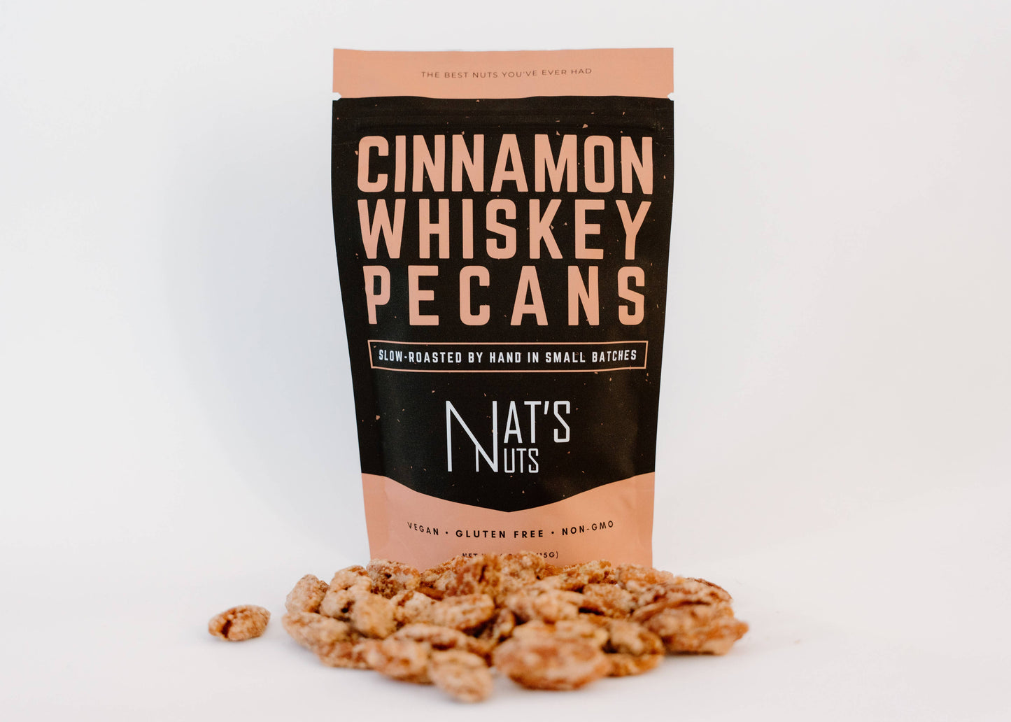 Cinnamon Whiskey Pecans | Gourmet Roasted Nuts