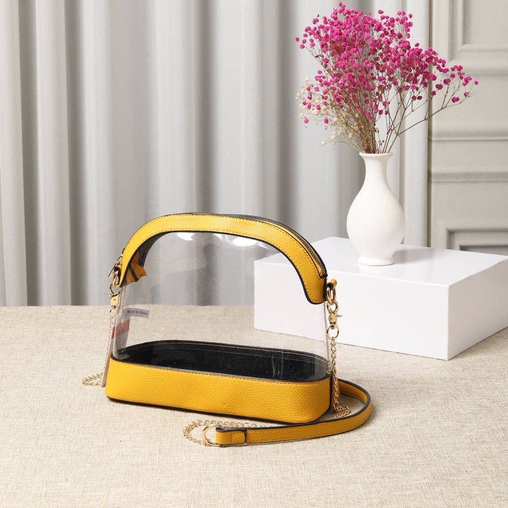 Sienna Dome Clear Handbag